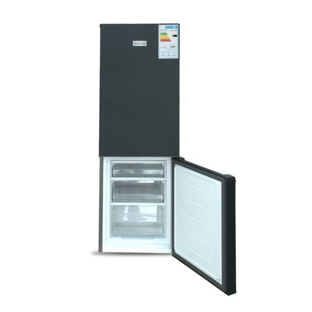 réfrigérateur-combiné---fiabtec---ftbms-316df---161-litres---gris---garantie-6-mois