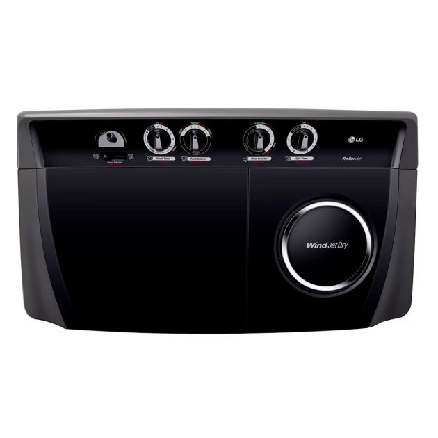 machine-à-laver-semi-automatique---lg---18-kg---p861wnt---noir---garantie-12-mois