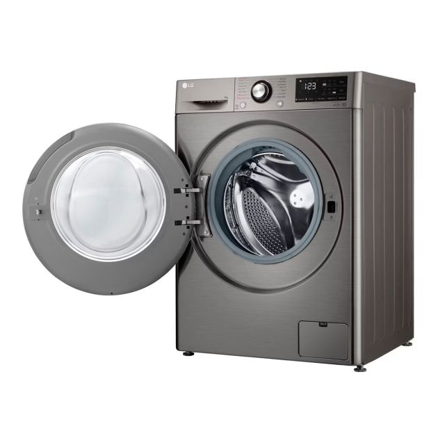 machine-à-laver-automatique---lg---f4r3vyg6p--9kg---ai-dd---vapeur---f4r3vyg6p---argent---garantie-12-mois