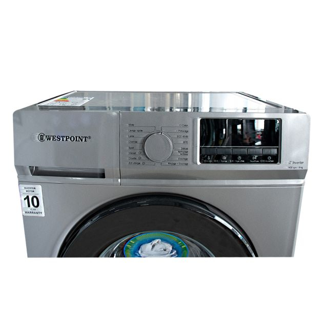 machine-à-laver-automatique---westpoint---8kg---inverter---wmt-814b23---1850w---argent---garantie-06-mois