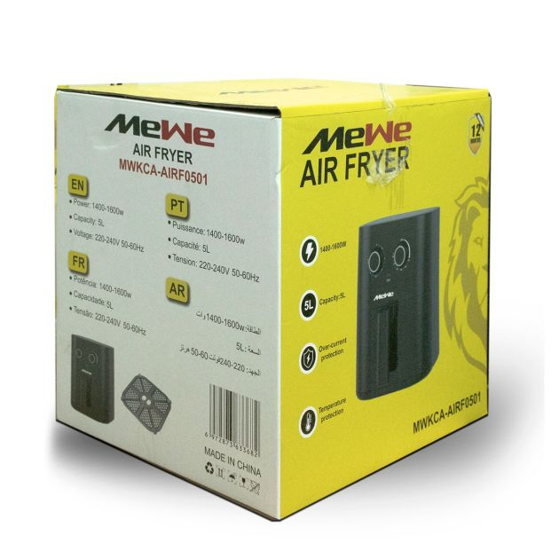friteuse-mewe-5-litres---mwkca-airf0501--03-mois-de-garantie