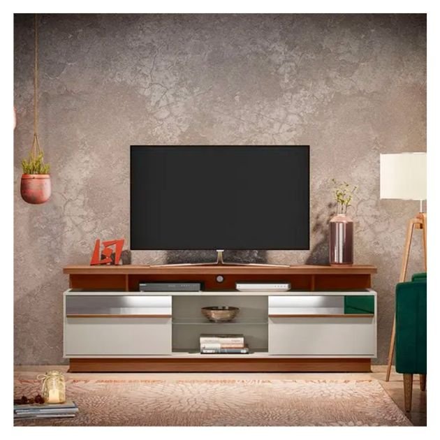 meuble-tv-recife-1.0---ln210323---pour-tv-de-jusqu'à-70-pouces---amande-/-blanc-cassé