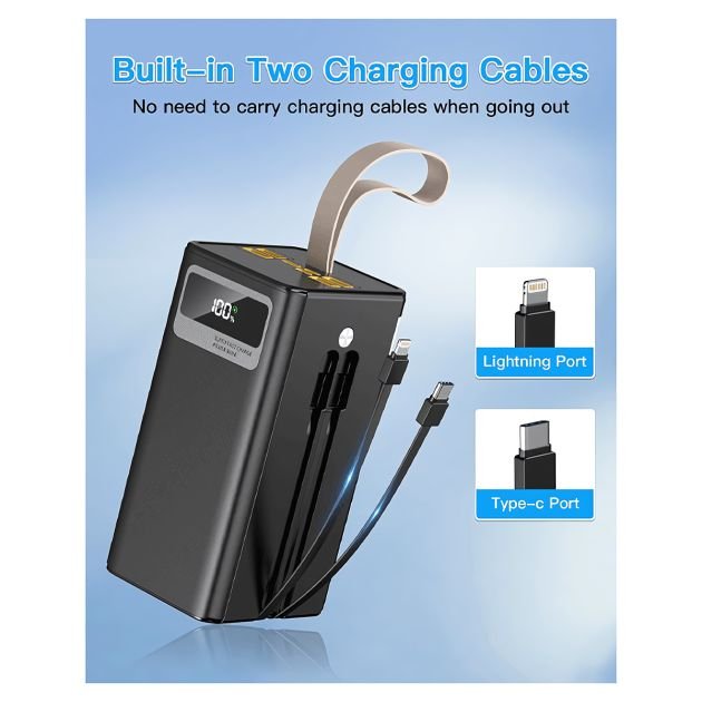 powerbank-hoco-db58a---40000mah---22,5-watts---cables-intégrés---torche-intégrée---garantie-03-696a548d24c17