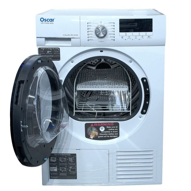 seche-linge-automatique-frontal-oscar-10-kg-pompe-a-chaleur-modele-osc-dry-xd100-blanc-garantie-6-mois-7136
