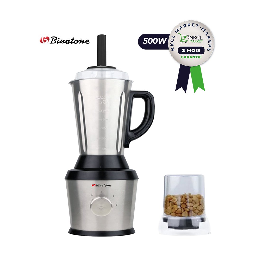 blender-binatone-blg-605-ss-acier-inoxydable-15-l-500-w-220-a-240-v-50-60-hz-3-mois-de-garantie-7460
