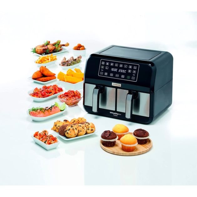friteuse-numerique-multifonction-sans-huile-avec-double-compartiment-de-friture-khealthy-fry-dual-kenwood-hfm75-2500-w-8-l-35c-200c-noirargent-garantie-3-mois-7574