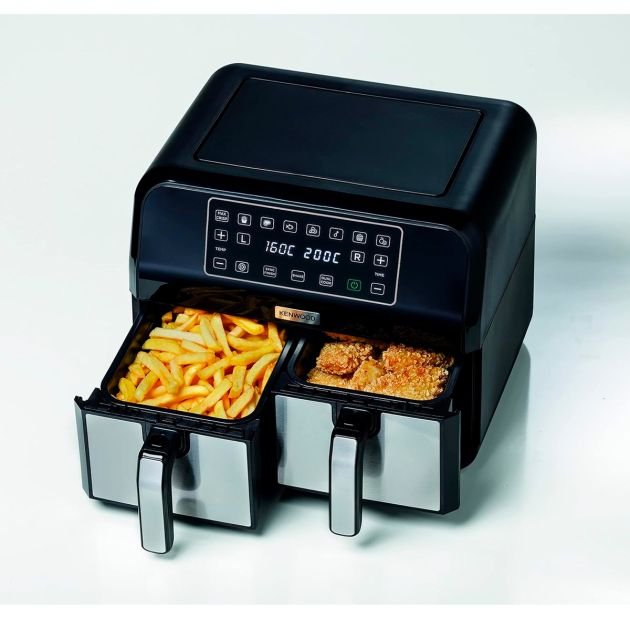 friteuse-numerique-multifonction-sans-huile-avec-double-compartiment-de-friture-khealthy-fry-dual-kenwood-hfm75-2500-w-8-l-35c-200c-noirargent-garantie-3-mois-7574