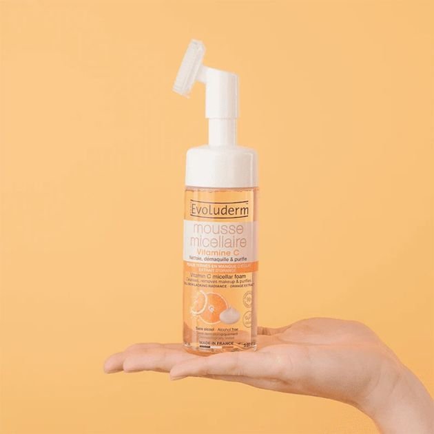 mousse-micellaire-nettoyante-vitamine-c-avec-brosse-evoluderm-150-ml-7775