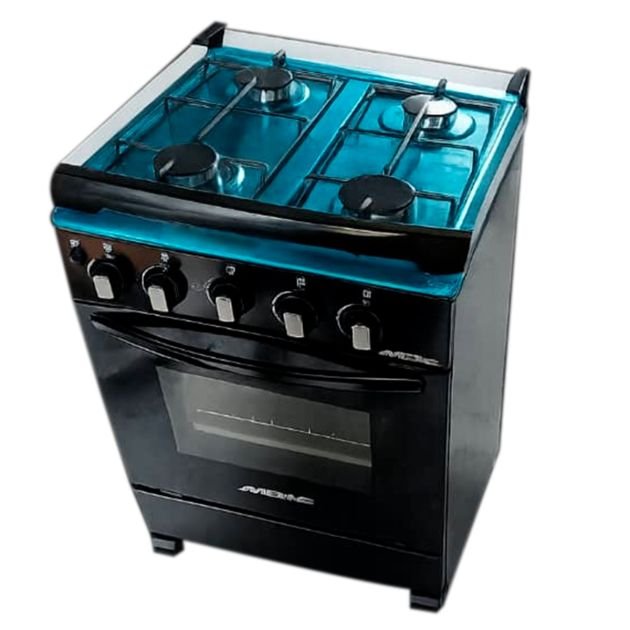 cuisiniere-a-gaz-mewe-mwkca-sgc602-4g-60x60-cm-4-feux-allumage-electrique-four-80l-noir-briquet-offert-garantie-06-mois-7851