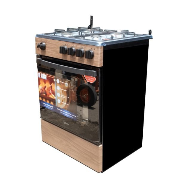 cuisiniere-a-gaz-midea-in619-60x60-cm-4-feux-four-70-litres-allumage-electrique-grill-minuterie-bois-garantie-6-mois-7855