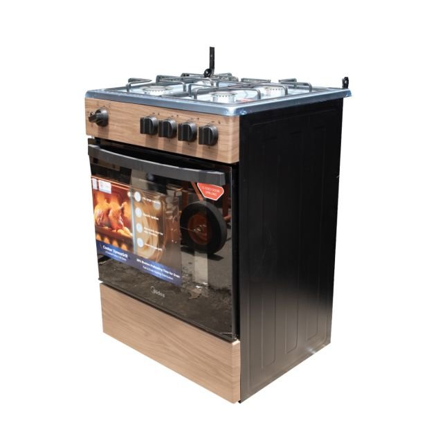 cuisiniere-a-gaz-midea-in619-60x60-cm-4-feux-four-70-litres-allumage-electrique-grill-minuterie-bois-garantie-6-mois-7855
