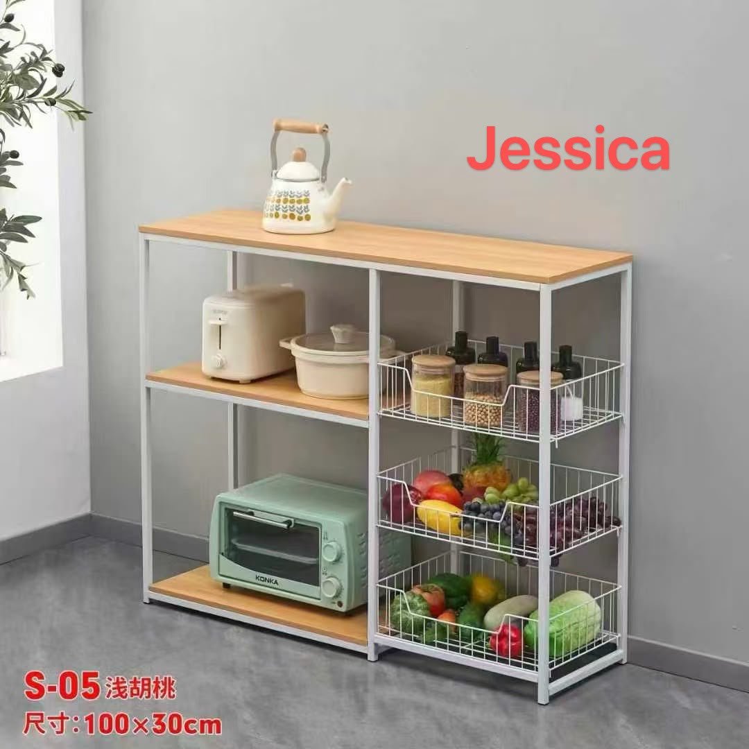etagere-de-cuisine-multifonctionnelle-en-bois-et-metal-blanc-100-x-30-cm-7875