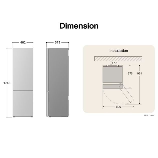 refrigerateur-combine-lg-gcfb276pqcf-239-litres-congelateur-en-bas-smart-inverter-degivrage-manuel-silver-garantie-12-mois-7878