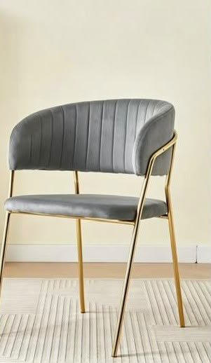 chaise-de-salle-a-manger-velours-gris-pietement-dore-7968