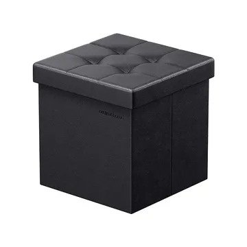 pouf-de-rangement-cubique-simili-cuir-noir-8156