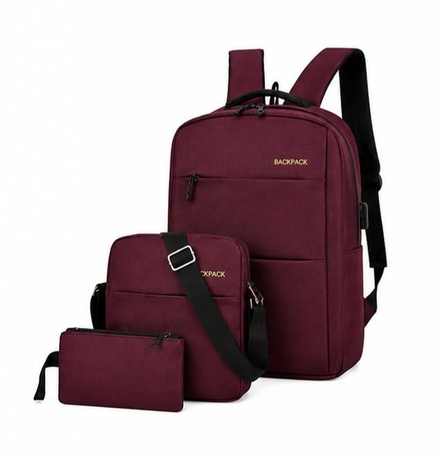 set-3-en-1-sacs-backpack-bordeaux-8201