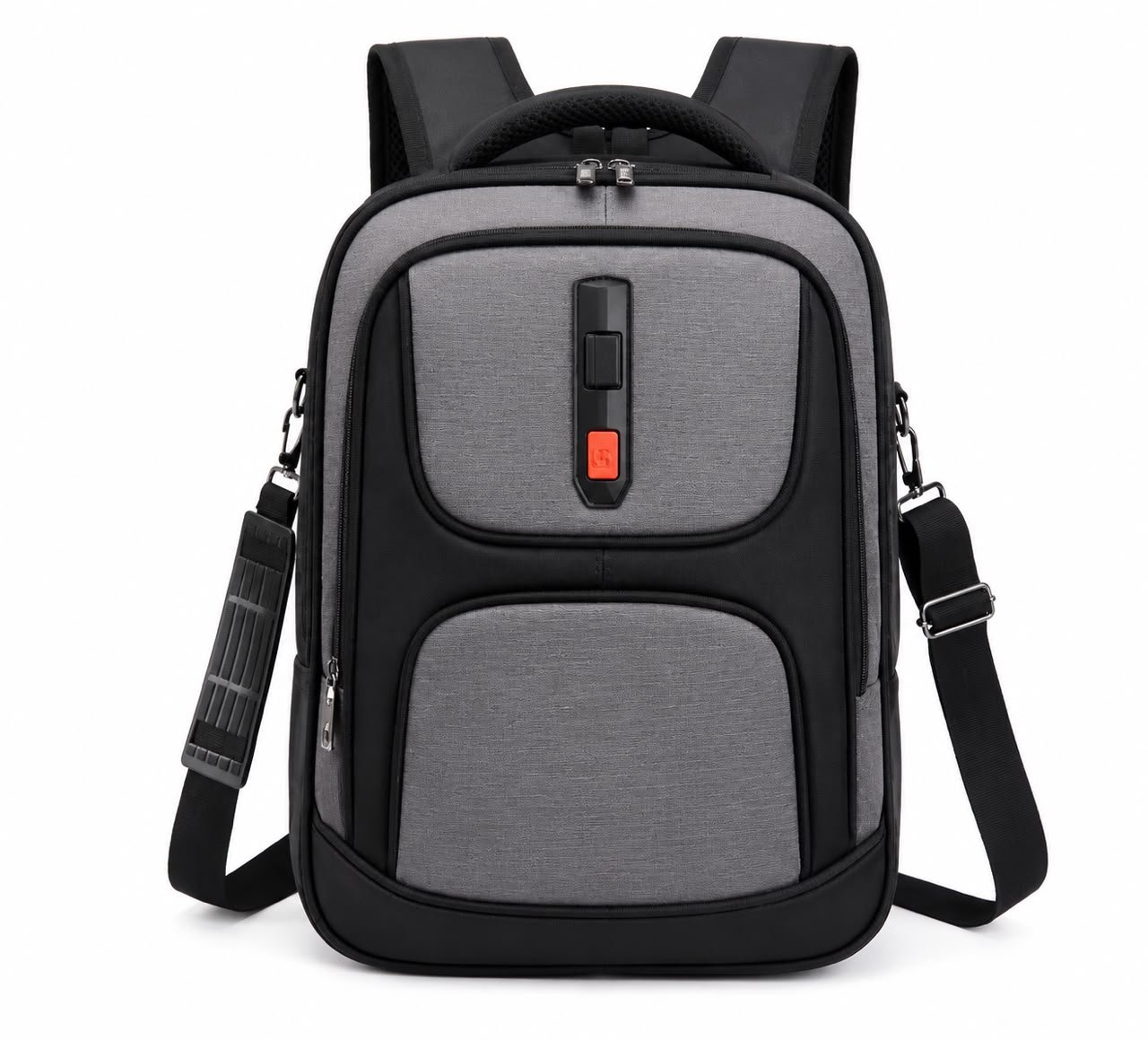 sac-a-dos-business-grisnoir-avec-bandouliere-amovible-8269