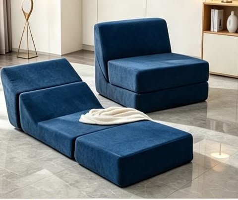 fauteuil-lit-pliable-en-tissu-bleu-marine-8283