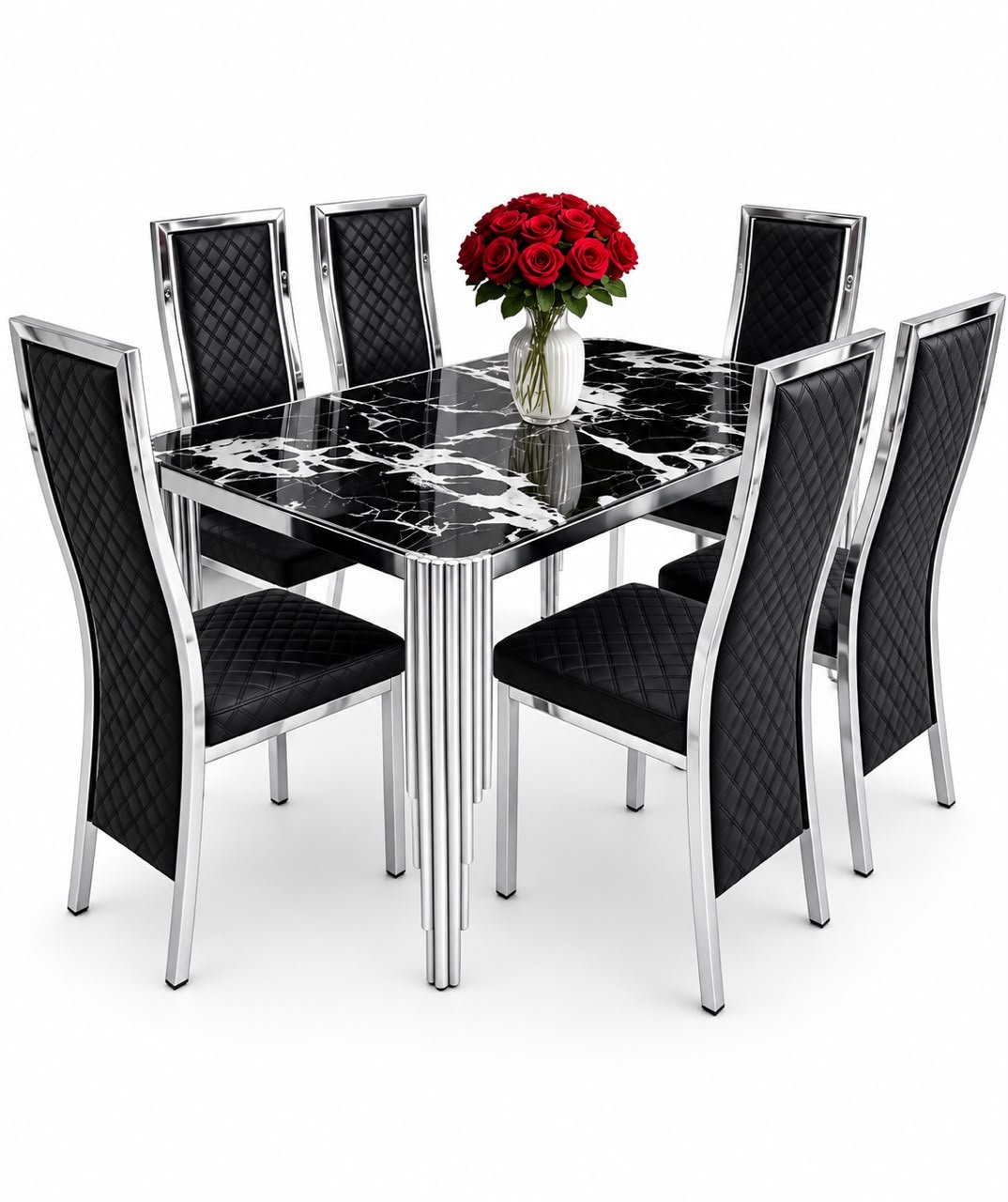 ensemble-table-a-manger-6-chaises-design-luxe-chrome-effet-marbre-noir-8286