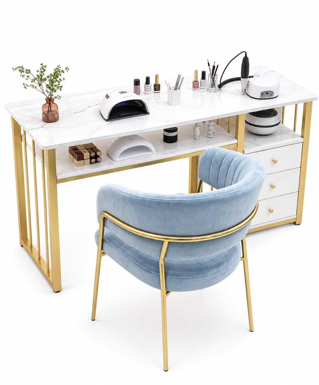 table-de-manucure-marbre-et-dore-avec-rangement-integre-8450