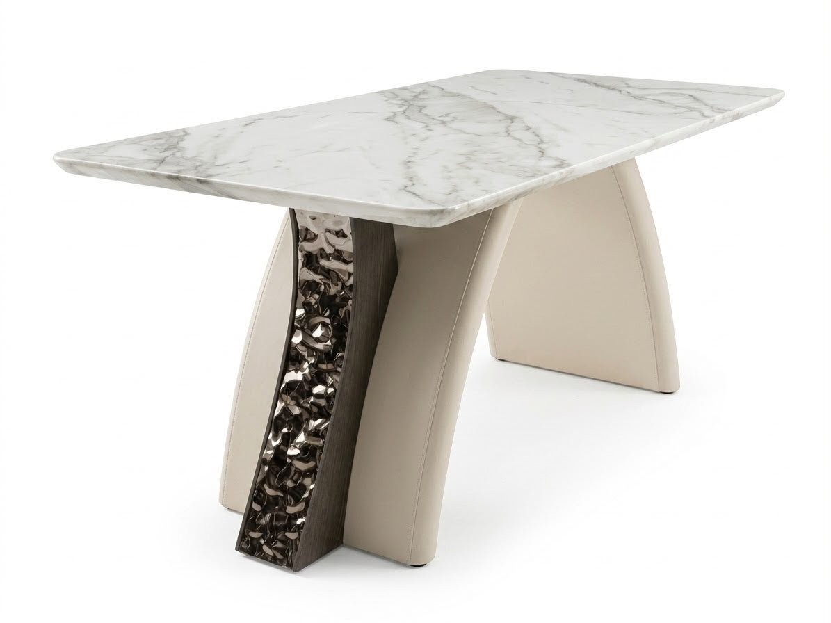 table-design-marbre-blanc-pietement-sculptural-beige-8493