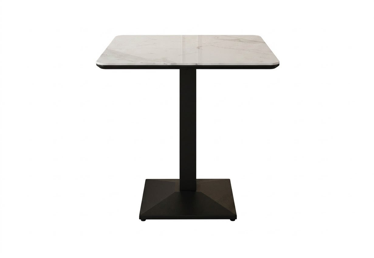 table-carree-marbre-blanc-pietement-central-8497