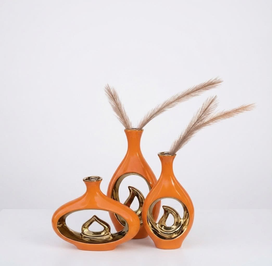 ensemble-de-vases-decoratifs-orange-et-dore-3-pieces-8580