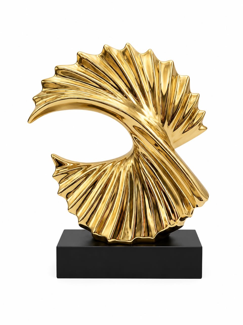 statuette-decorative-sculpturale-doree-design-vague-8596