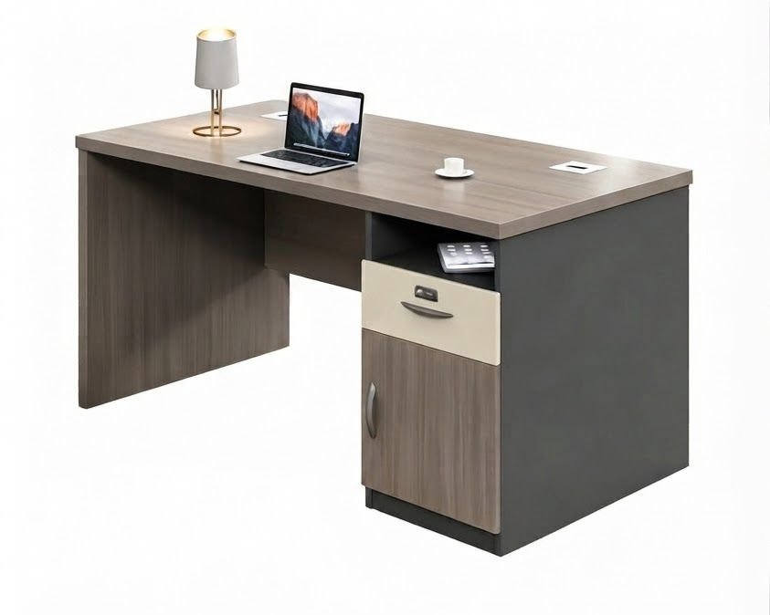bureau-professionnel-avec-caisson-de-rangement-8624