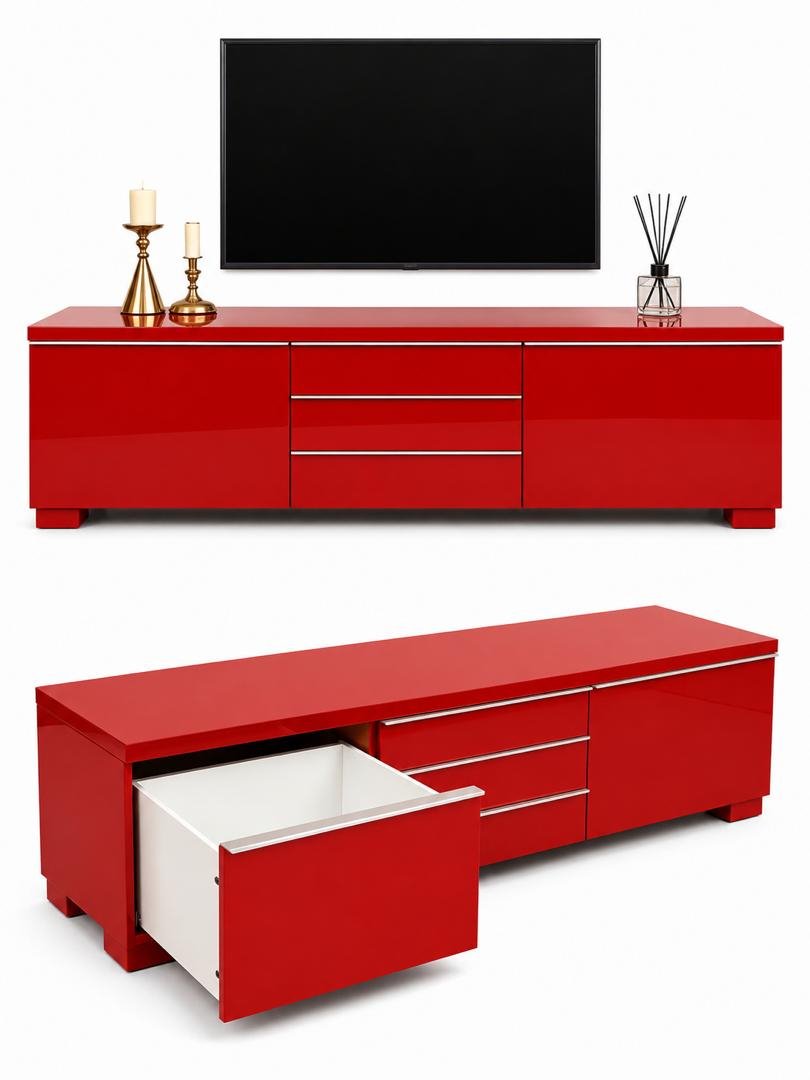 meuble-tv-rouge-laque-brillant-interieur-blanc-contraste-8754