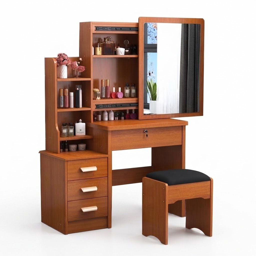 coiffeuse-en-bois-avec-miroir-pivotant-rangements-multiples-et-tabouret-assorti-8774