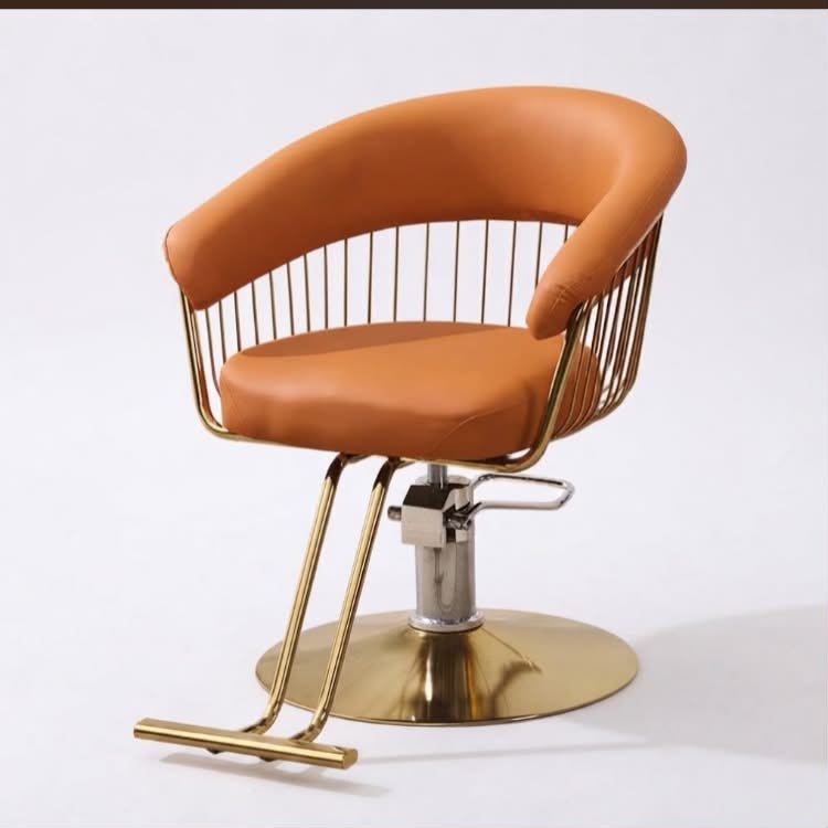 fauteuil-de-coiffure-pivotant-dore-orange-cognac-8868