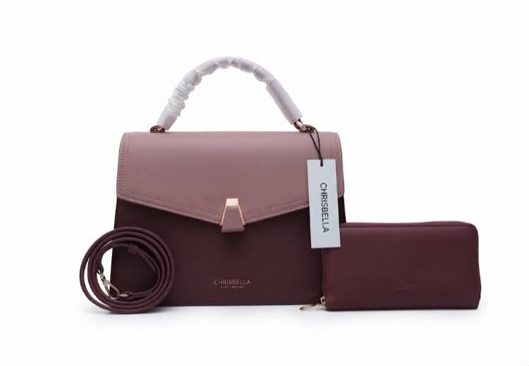 sac-a-main-et-portefeuille-assortis-chrisbella-paris-version-rose-poudre-et-bordeaux-8910