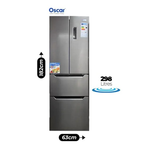 réfrigérateur-américain---oscar--osc-fs4---36--multi-door---298l--6-mois