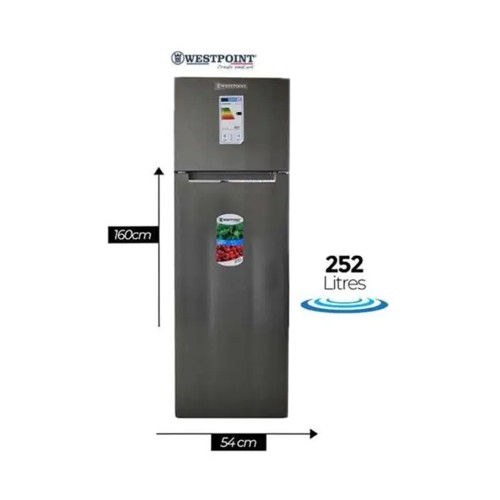 réfrigérateur-double-porte-westpoint-wrhn-30118.e---252-litres---blanc---6mois