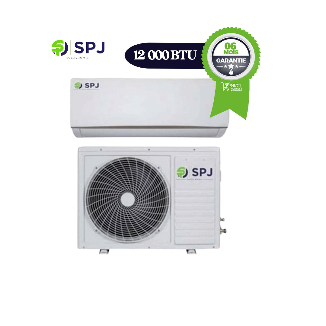 climatiseur-split---spj---12000btu---17000w---r410a---blanc---6-mois-de-garanties
