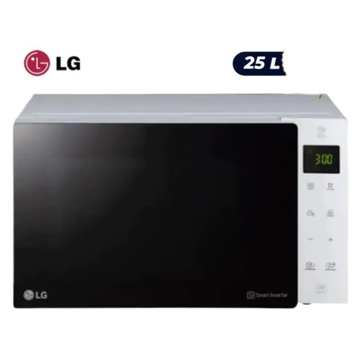 micro-onde-&-grill---lg---mh6535gisw---25-litres---blanc
