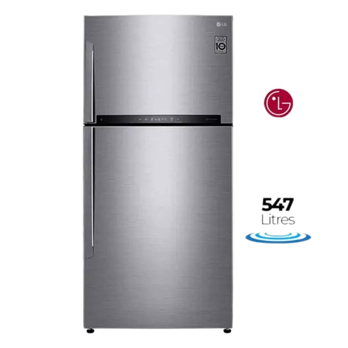 réfrigérateur-combiné-sans-givrage-lg---gn---h722hlhu---515l---gris---12-mois