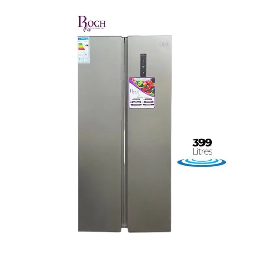 réfrigérateur-american-roch-double-battants---rfr-500sbs-l---399l---gris---garantie-6-mois