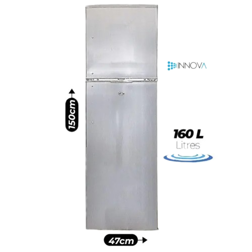 réfrigérateur-combiné-innova-140l---in227---gris---6-mois-garantie