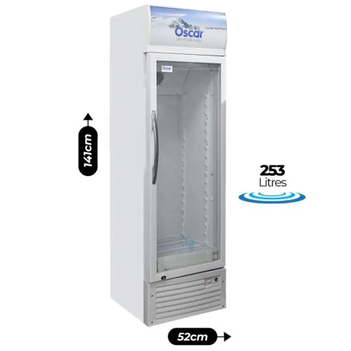 réfrigérateur-vitré---oscar---osc-rv350-qn---253-litres---blanc---garantie-06-mois