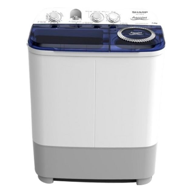 machine-à-laver-semi-automatique---lave-linge--sharp--7kg---es-t75a-x--blanc-et-bleu---garantie-6mois