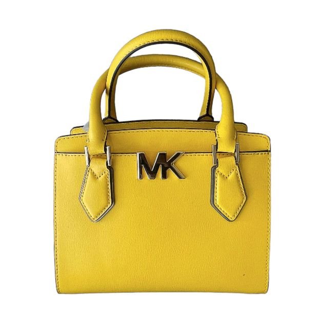 sac-à-main-micheal-kors---mk-avril-small-logo---jaune