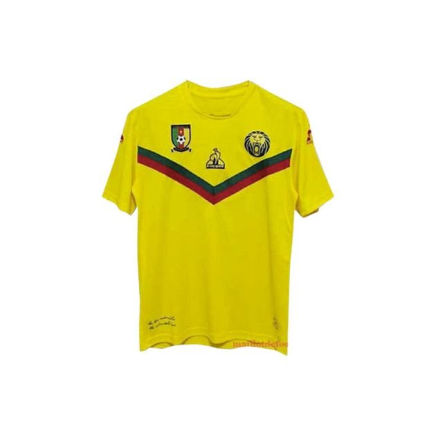 maillot-de-l'équipe-nationale-du-cameroun---jaune-et-verte