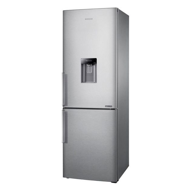 réfrigérateur-combiné---samsung--rb33j37---no-frost-avec-distributeur-d'eau---338-l---argent---garantie-6-mois