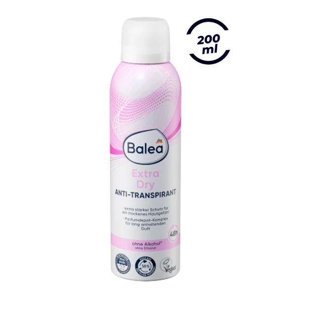 deo-spray-antitranspirant-extra-dry---balea---200-ml