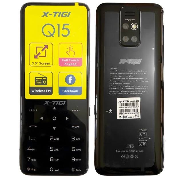 téléphone-portable-x-tigi-q15---3,5-pouces---double-sim---1300-mah---garantie-6-mois