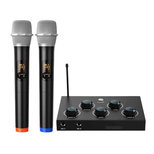 système-de-mixage-de-microphones-pour-karaoké-portable-digitnow---6-mois-de-garantie