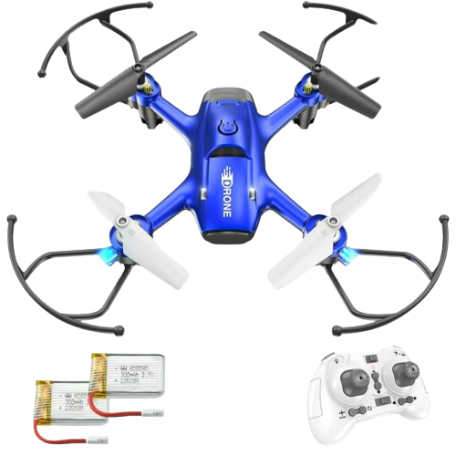 drone-wipkviey-t16---mini-quadricoptère-télécommandé-pour-débutants---12-minutes-de-temps-de-vol---retournement-3d---6-mois