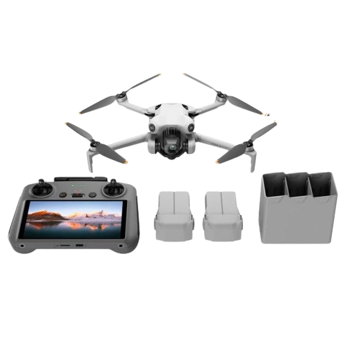 mini-drone-pliable---dji-mini-4-pro-fly-more-combo-plus---caméra-4k-hdr,-2-batteries---45-minutes-de-vol---certifié-moiat---6-mois